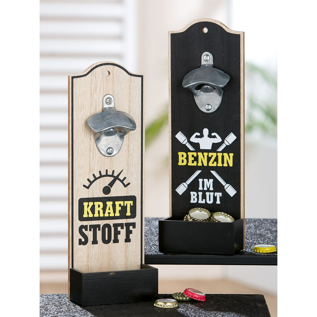 Flaschenöffner Wand „Schrauber“ – 2er Set Wand Flaschenöffner für Auto Fans