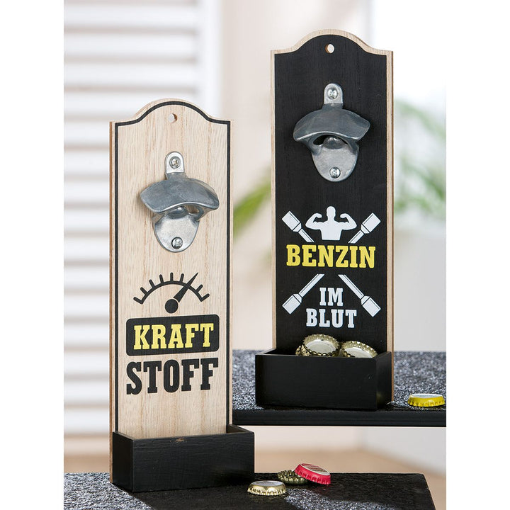 Flaschenöffner Wand „Schrauber“ – 2er Set Wand Flaschenöffner für Auto Fans