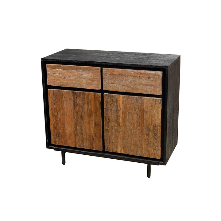 Sideboard rechteckig aus Eisen in Naturfarben