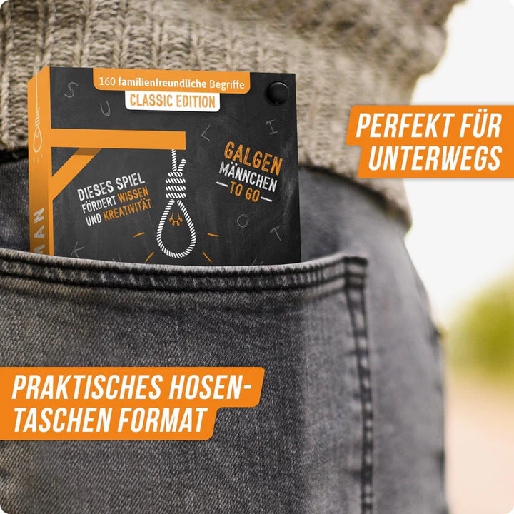 HANGMAN® | Classic Edition "Das mordsknifflige Wortspiel."