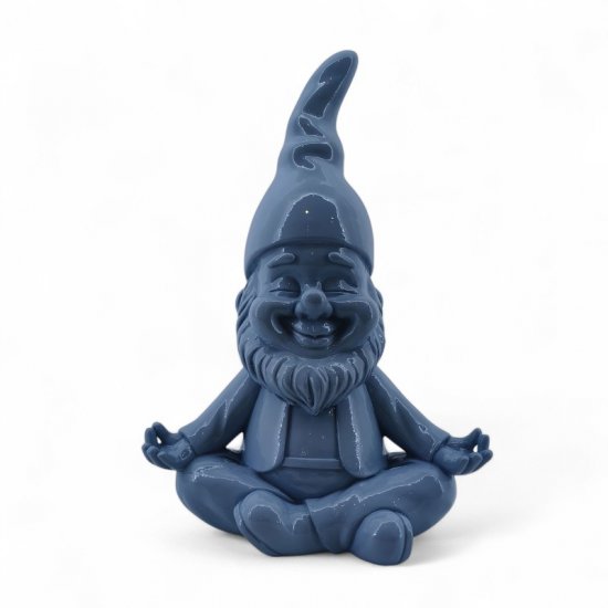 Zwerg Yoga 25 cm – dekorative Gartenfigur aus Kunstharz in 6 Farben