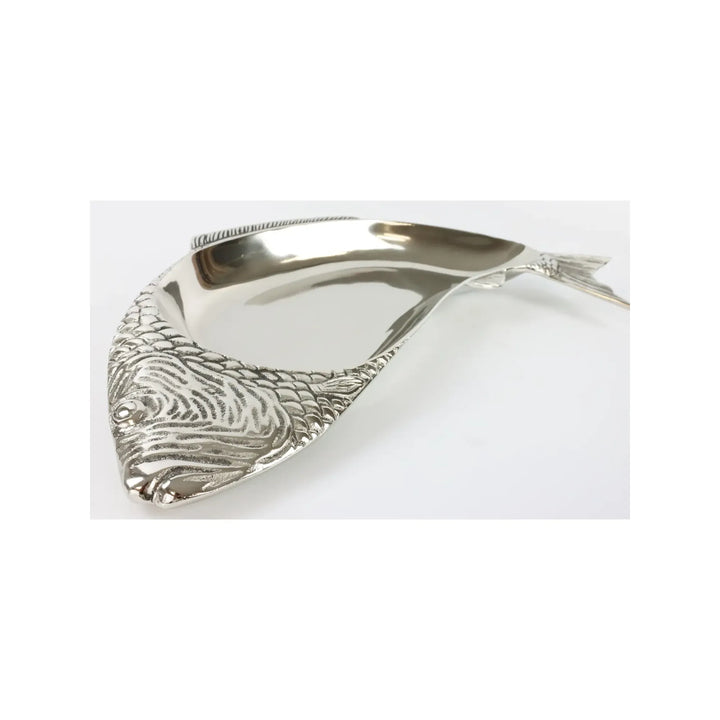 Vorlegeschale Fisch aus Aluminium