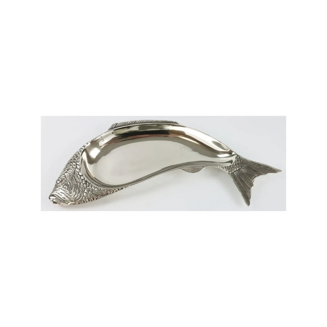 Vorlegeschale Fisch aus Aluminium