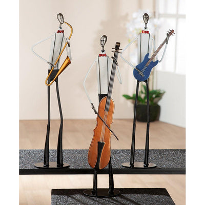 Figur, "Jazzband", Gitarre, Metall