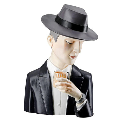 Figur, Mann, "Gentleman mit Whiskyglas"