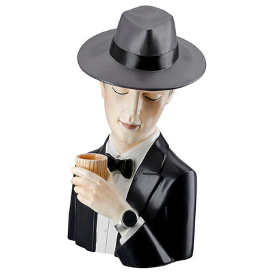 Figur, Mann, "Gentleman mit Whiskyglas"