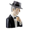 Figur, Mann, "Gentleman mit Whiskyglas"