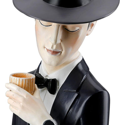 Figur, Mann, "Gentleman mit Whiskyglas"