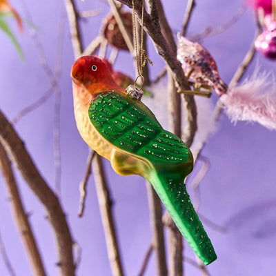 Glashänger Papagei im Set