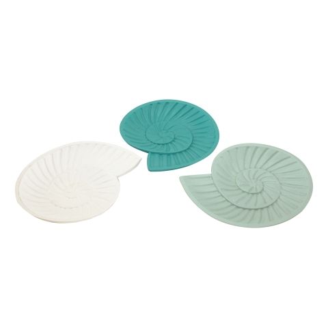 Schalen Schnecke Set – dekorative MDF Schalen im maritimen Design