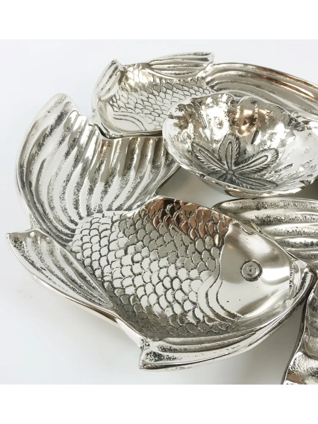 Schale Fische aus Aluminium