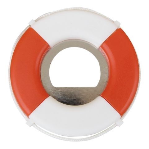 Flaschenöffner Rettungsring – maritimes 2er Set aus Kunststoff und Eisen
