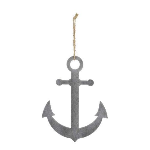 Anker Hänger 30 cm – maritime Metall Deko aus Eisen in Rostoptik