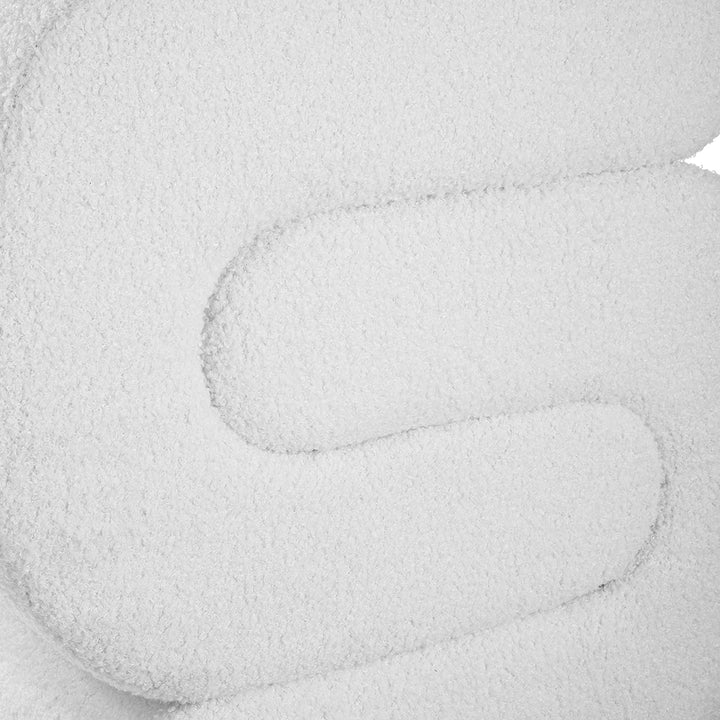 Design-Hocker „Griffo“ in Weiß