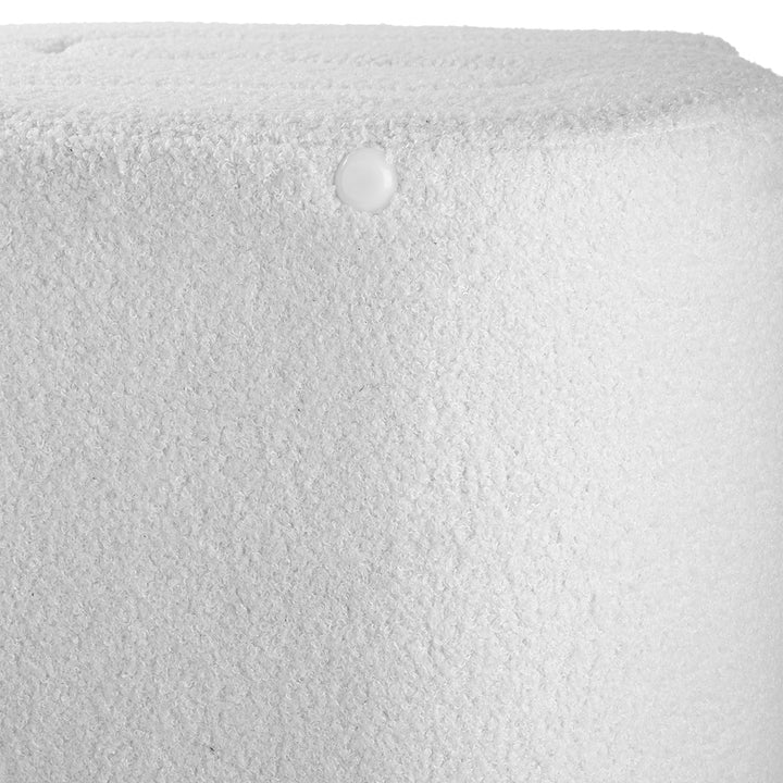 Design-Hocker „Griffo“ in Weiß