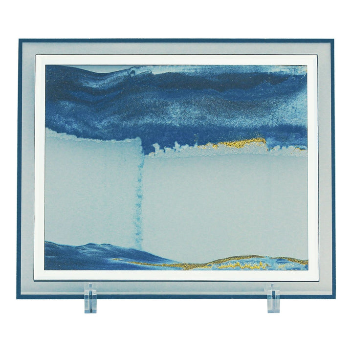 Sandbild Ocean Flow – dekoratives Sandbild mit fließender Sandlandschaft