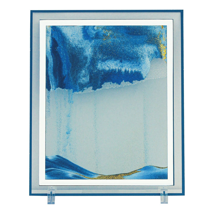 Sandbild Ocean Flow – dekoratives Sandbild mit fließender Sandlandschaft