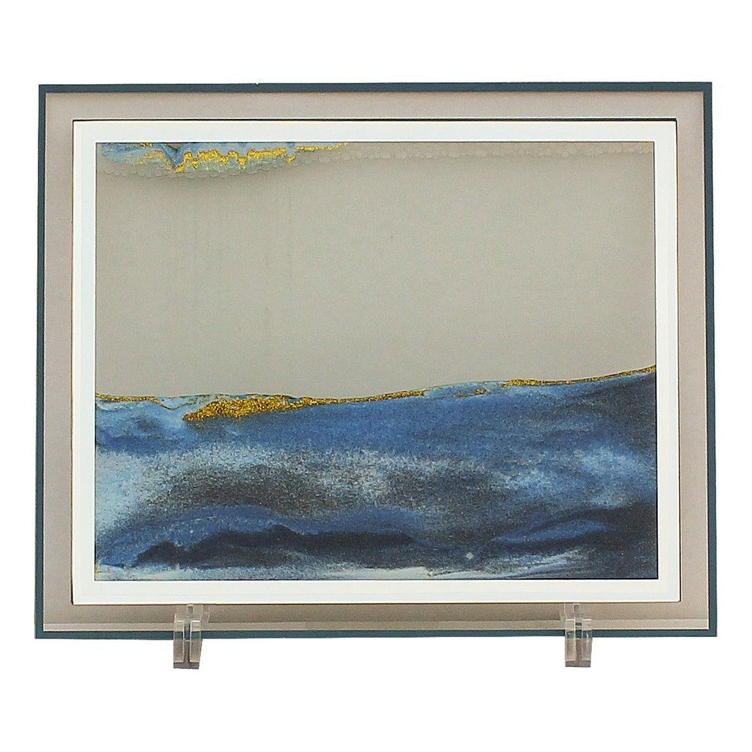 Sandbild Ocean Flow – dekoratives Sandbild mit fließender Sandlandschaft
