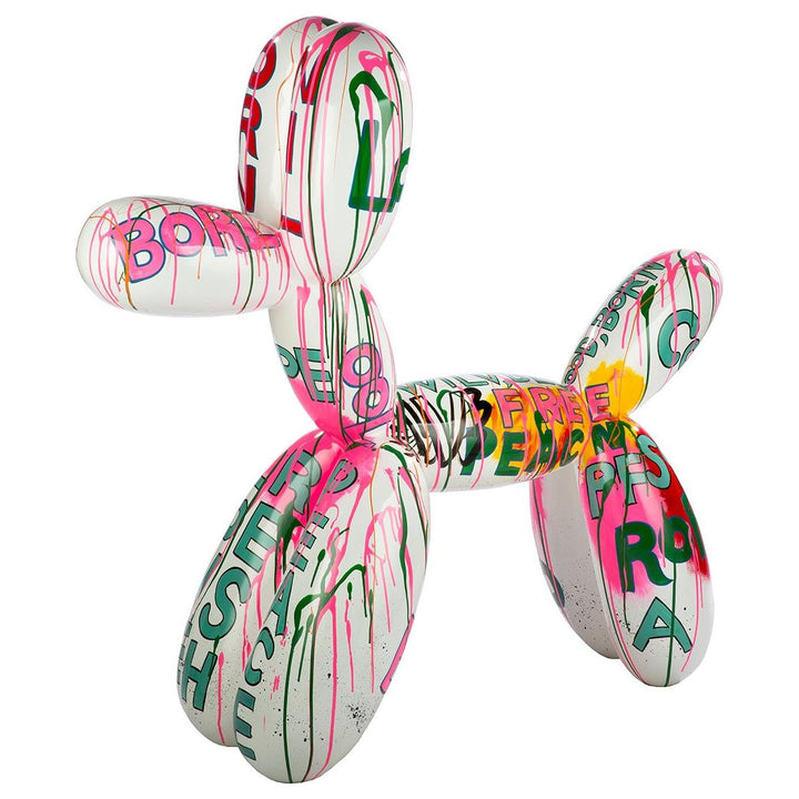 Figur, Hund, "Pallone", Ballonhund 120 cm