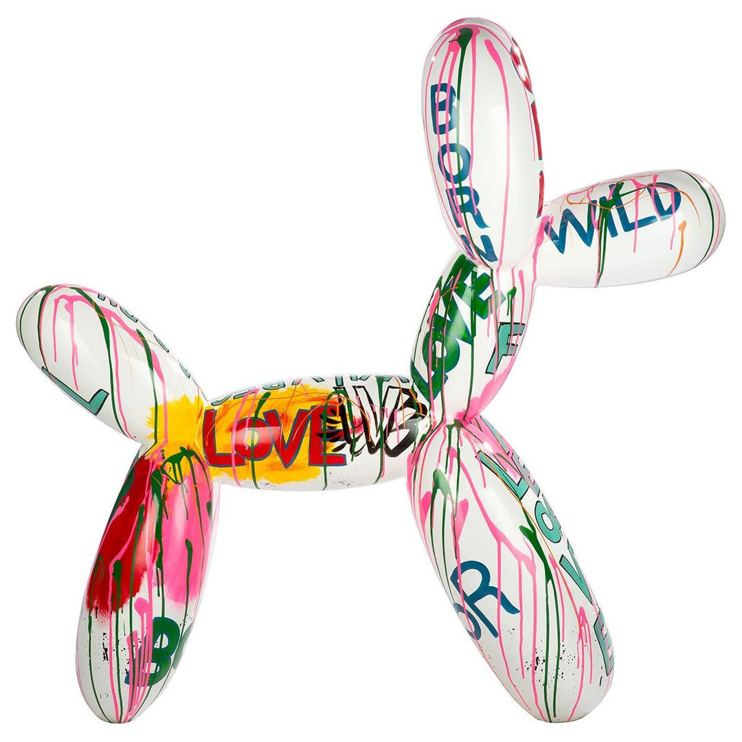 Figur, Hund, "Pallone", Ballonhund 120 cm
