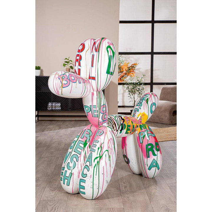 Figur, Hund, "Pallone", Ballonhund 120 cm