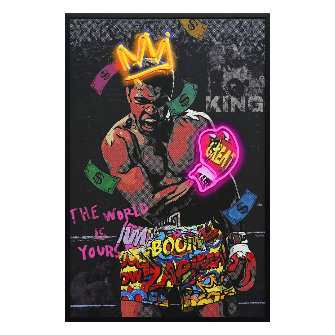 Lumière d’Art Collection – LED Wandbild Ali 80 x 120 cm