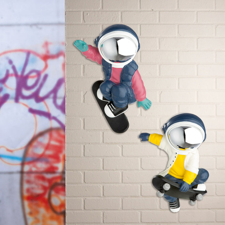 Wandobjekt Astronaut "Buzz" 2er Set