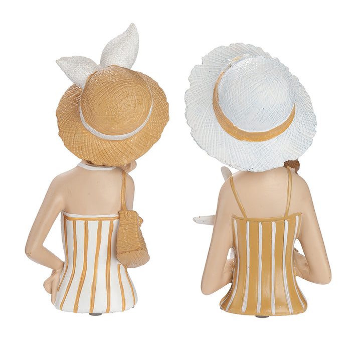 Figur Frau Lady Louise – maritime Dekofigur im 2er Set