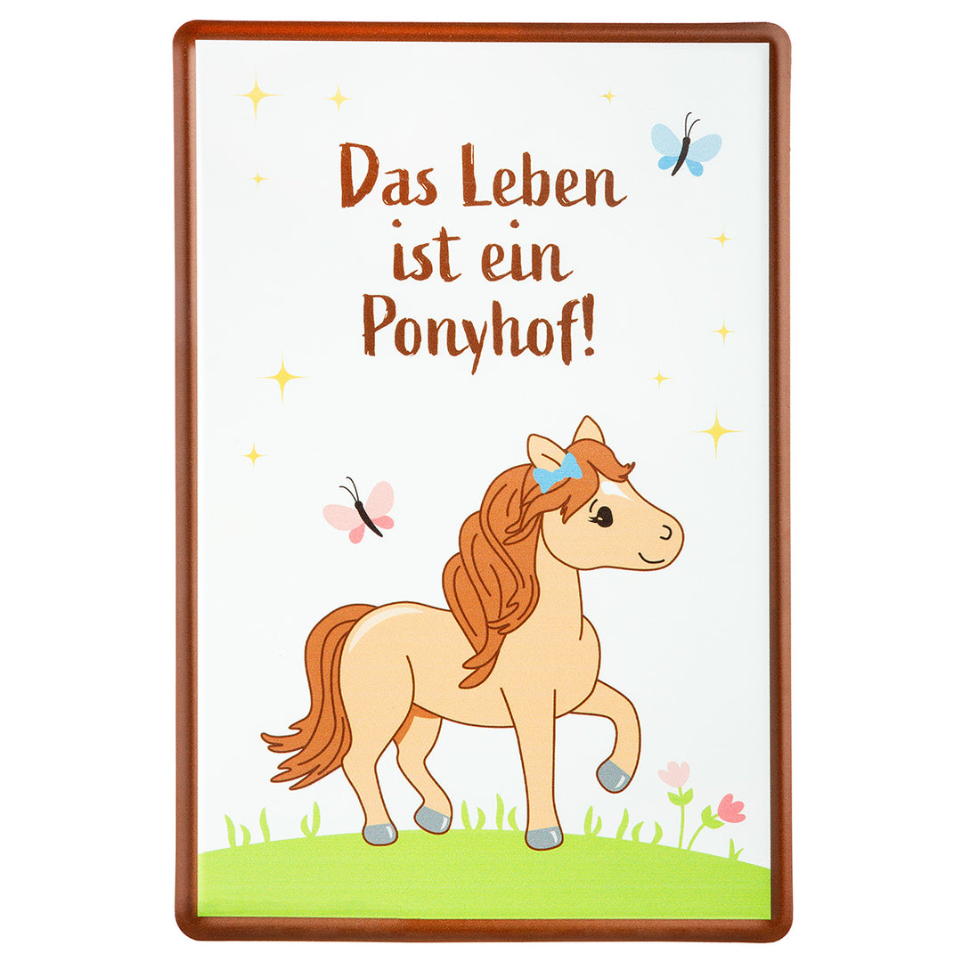 Schild Pferdemädchen in 2 Varianten