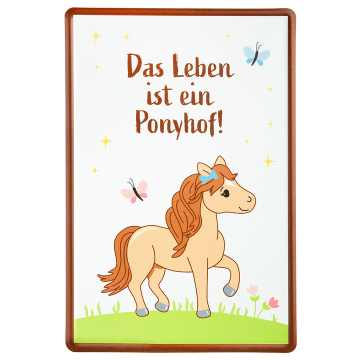 Schild Pferdemädchen in 2 Varianten