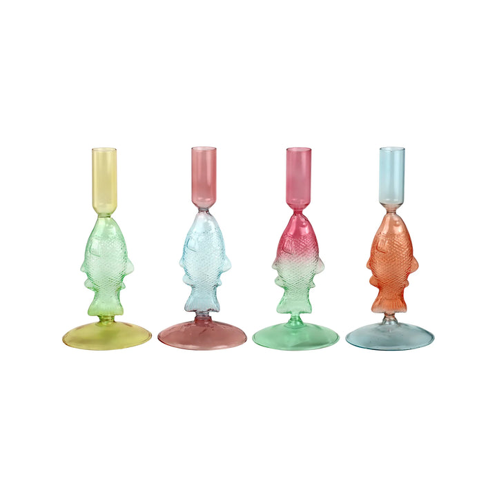 Kerzenleuchter Fish &amp; Fizz im 4er Set