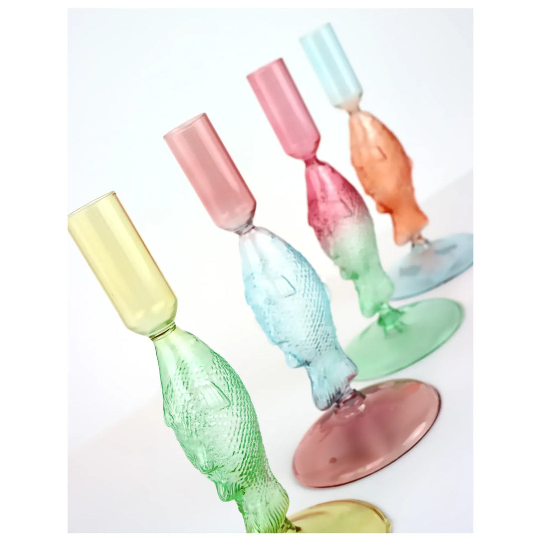 Kerzenleuchter Fish &amp; Fizz im 4er Set