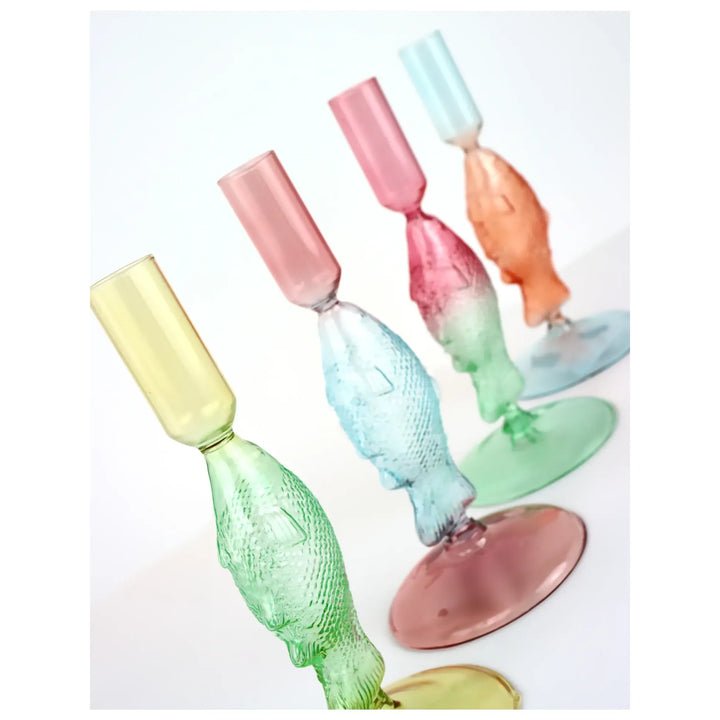 Kerzenleuchter Fish &amp; Fizz im 4er Set