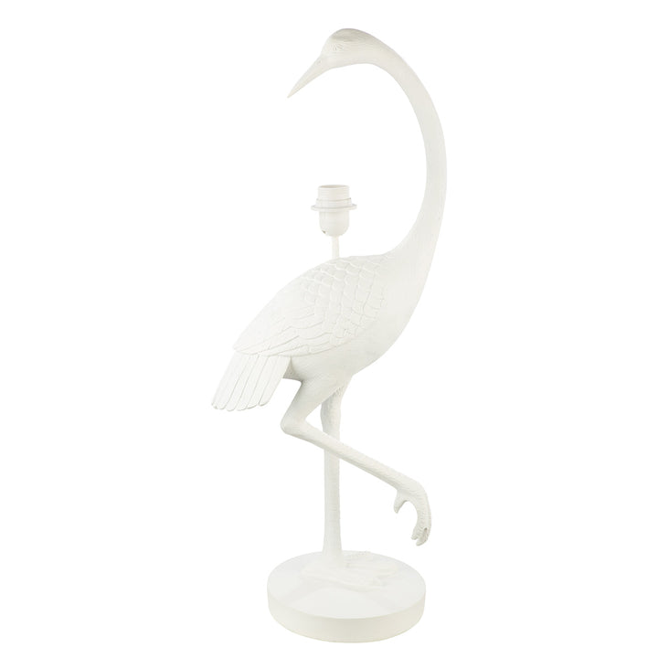 Tischleuchte „Seidenreiher“ – Eleganz in Vogel-Form