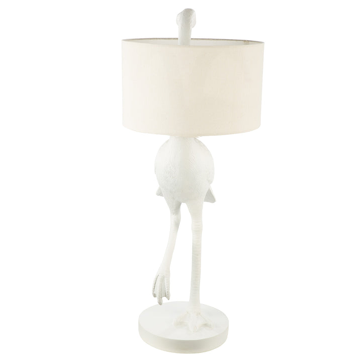 Tischleuchte „Seidenreiher“ – Eleganz in Vogel-Form