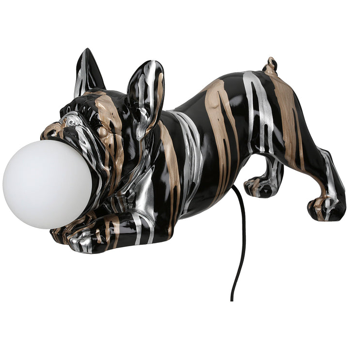 Tischleuchte Bulldogge „Drip“ – Stil trifft auf Charakter