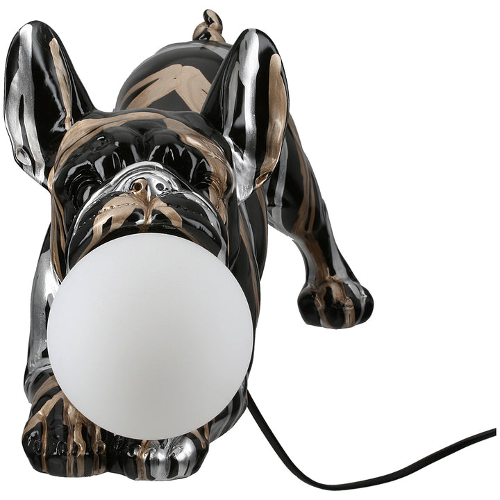 Tischleuchte Bulldogge „Drip“ – Stil trifft auf Charakter