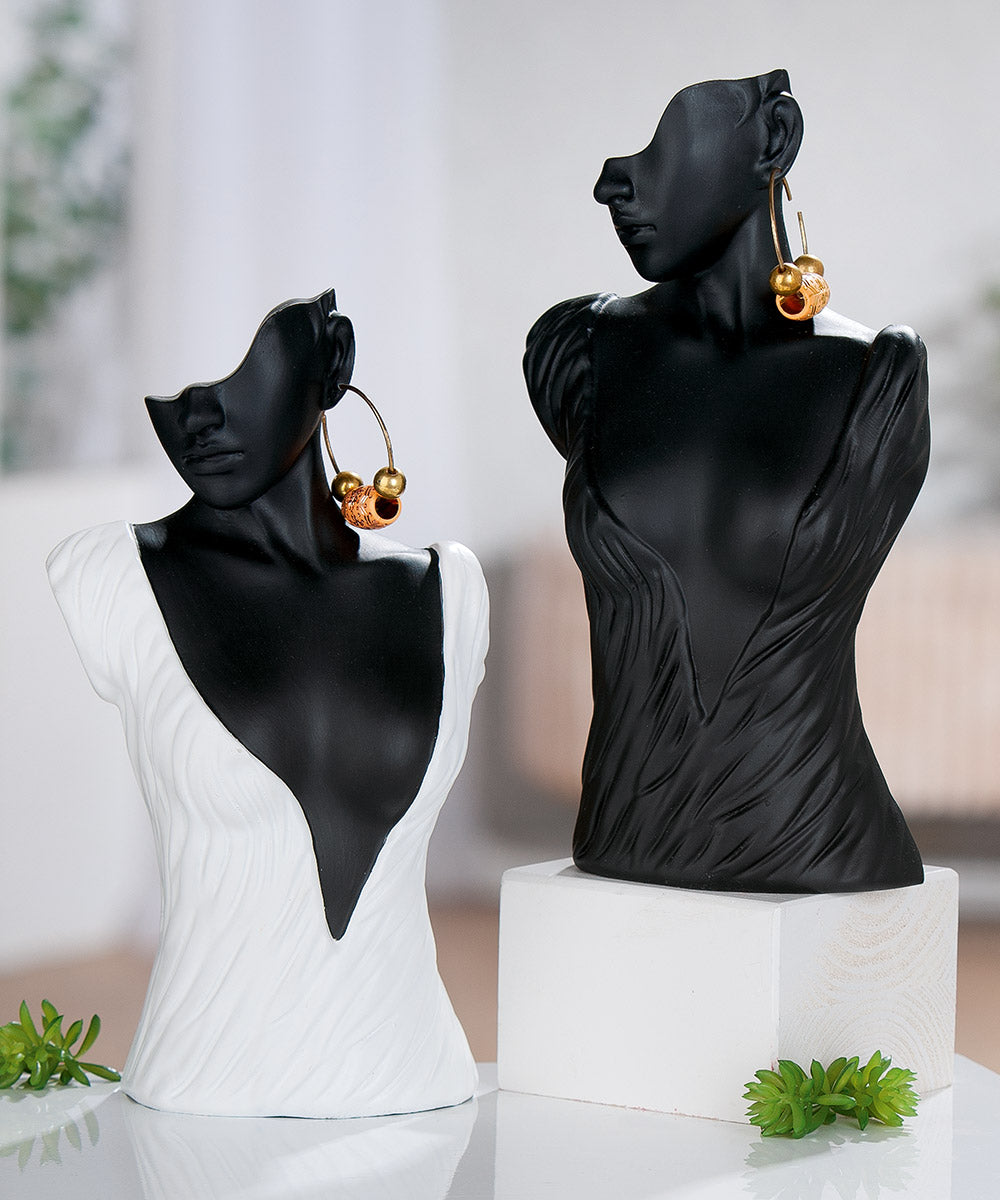 Figur Büste Cleo – elegantes 2er Set moderner Frauenbüsten