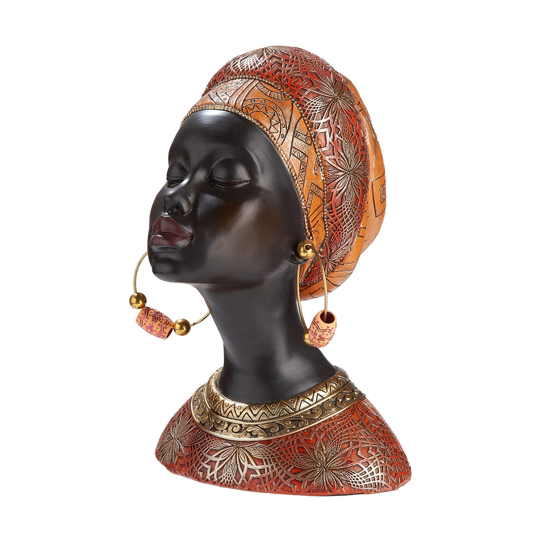 Figur Frau Kiand – kunstvolle Dekofigur mit afrikanischer Eleganz