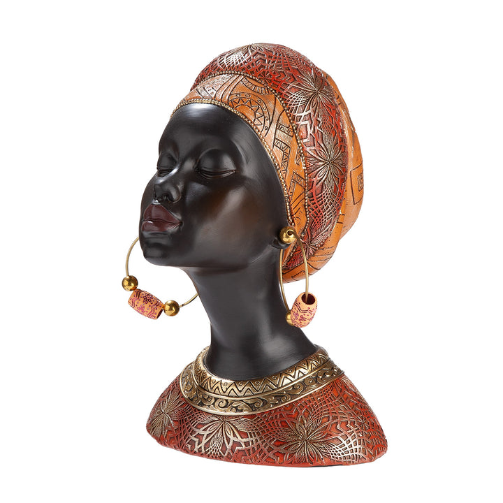 Figur Frau Kiand – kunstvolle Dekofigur mit afrikanischer Eleganz
