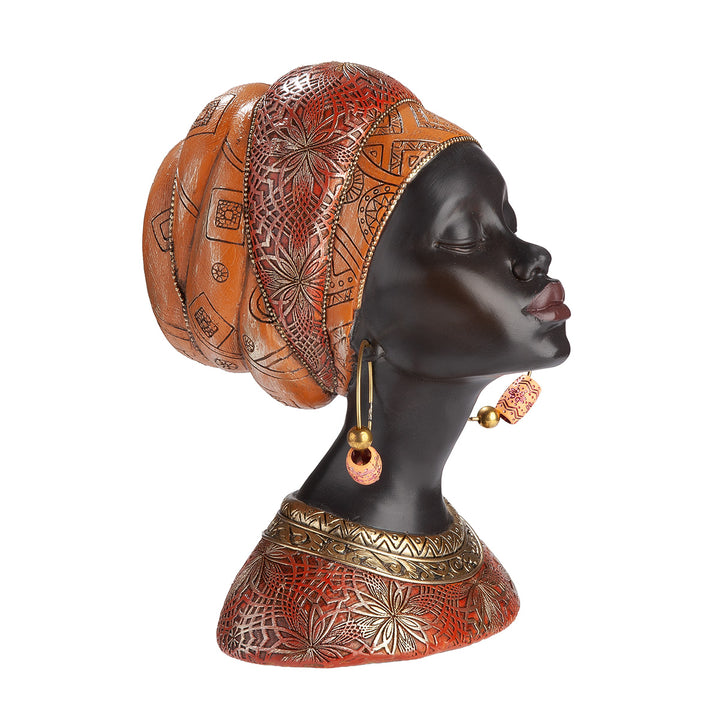 Figur Frau Kiand – kunstvolle Dekofigur mit afrikanischer Eleganz