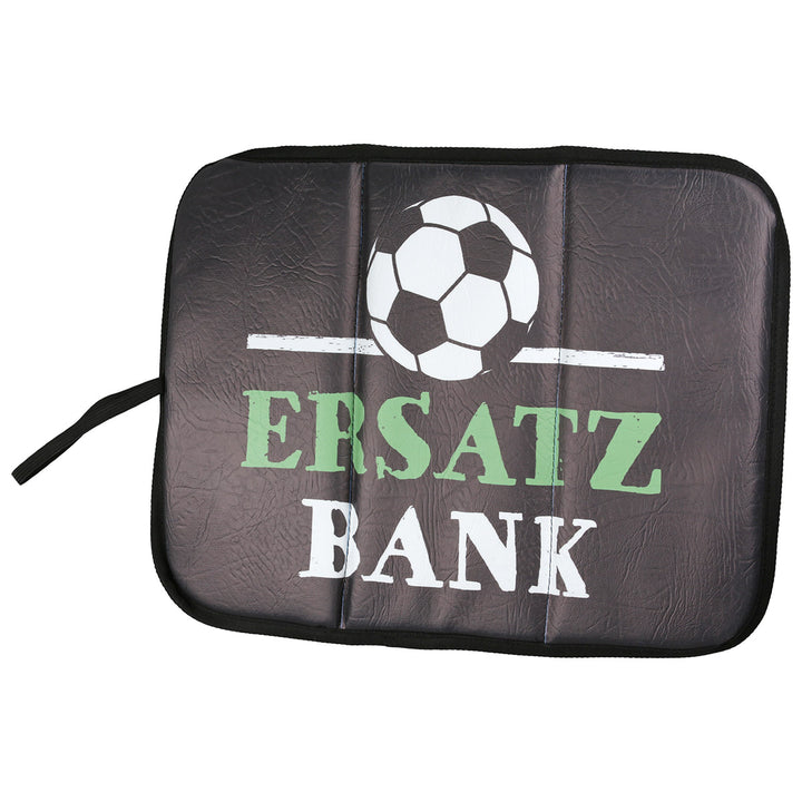 Sitzkissen to go Fußball „Ersatzbank“ – faltbares Stadion Sitzkissen 2er Set