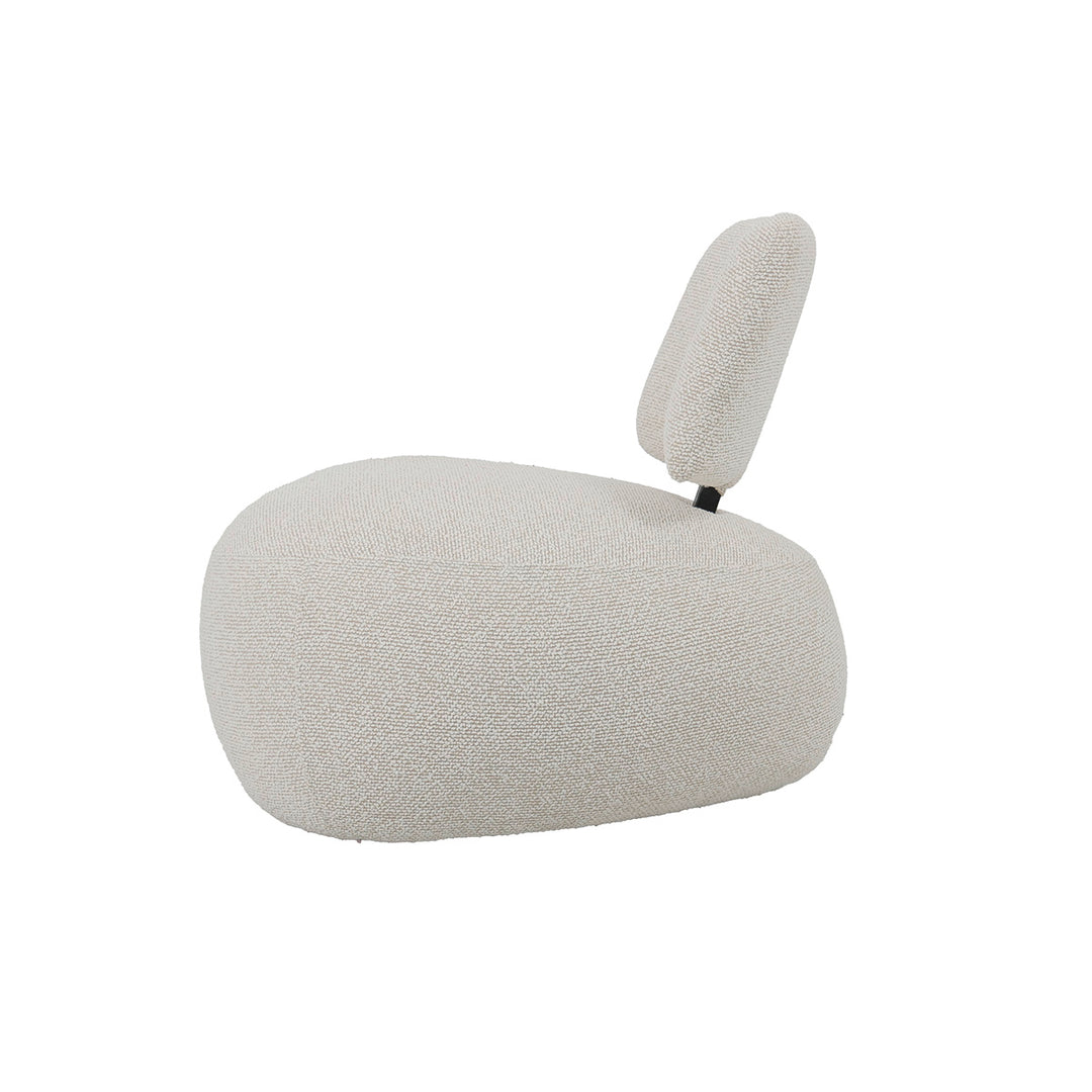 Sessel Altair – moderner Loungesessel in Beige mit strukturierter Oberfläche