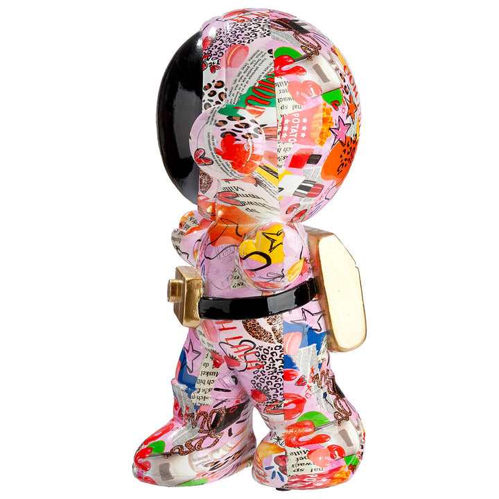 Figur Astronaut OOH LALA – moderne Dekofigur aus Kunstharz im Pop Art Design