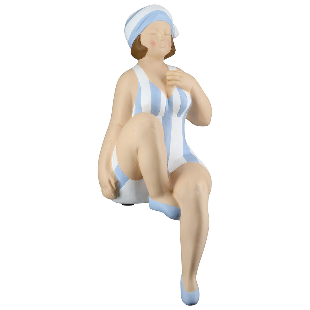 Figur Badenixe Becky – maritime Dekofigur im 2er Set