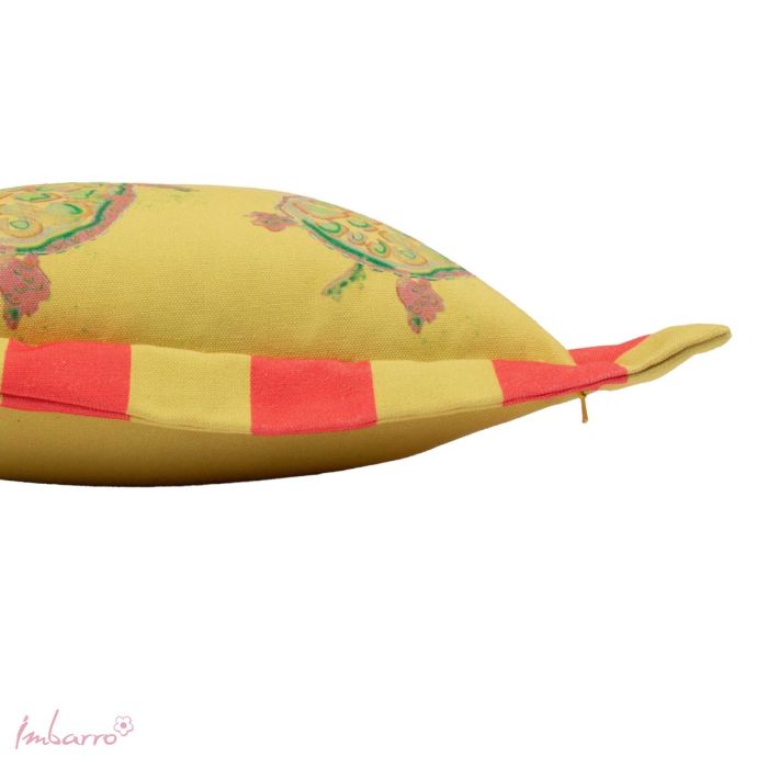 Kissen Turtles – nachhaltiges Outdoor Kissen mit Schildkröten Design aus recyceltem Material