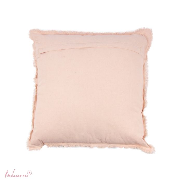 Kissen Serenity – romantisches Baumwollkissen mit besticktem Schmetterlingsmotiv