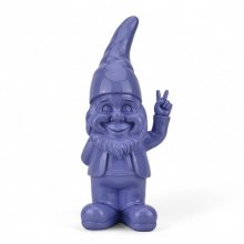 Zwerg Victory – moderne Dekofigur aus Kunstharz, 37 cm, in 6 Farben
