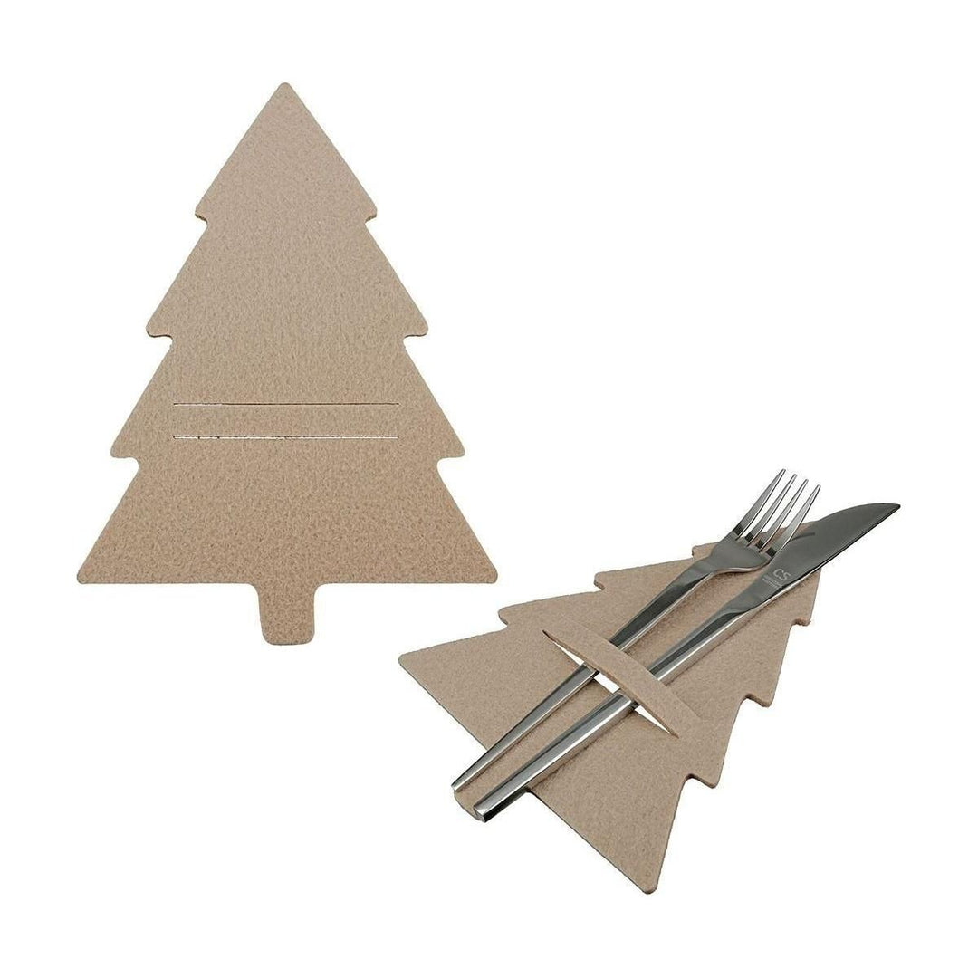 6er Set Bestecktäschchen "Tannenbaum" - Luxurelle-Shop