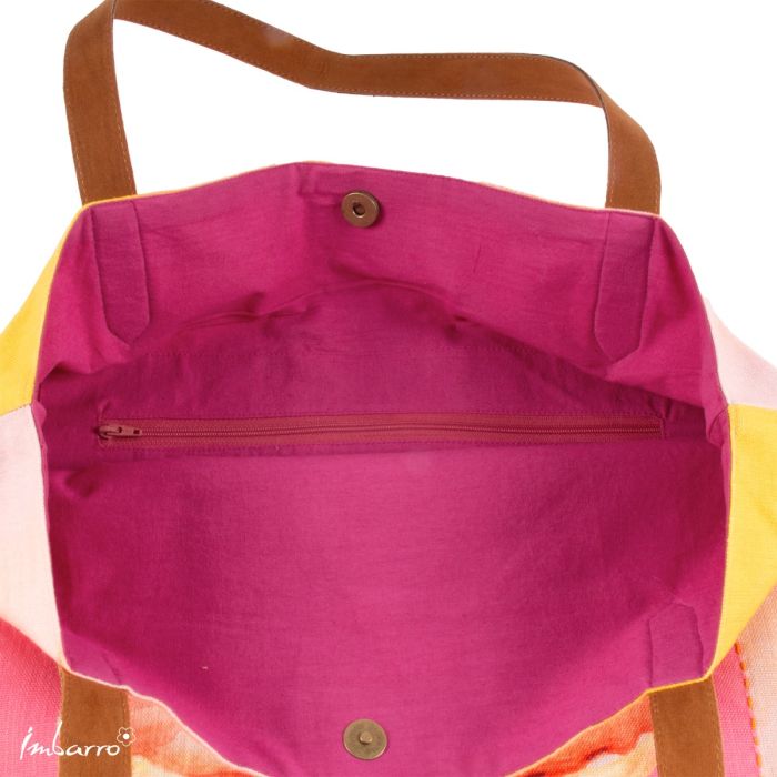 Shopper Tasche Pearl – stilvolle Baumwolltasche mit Muschelmotiv in Multicolor
